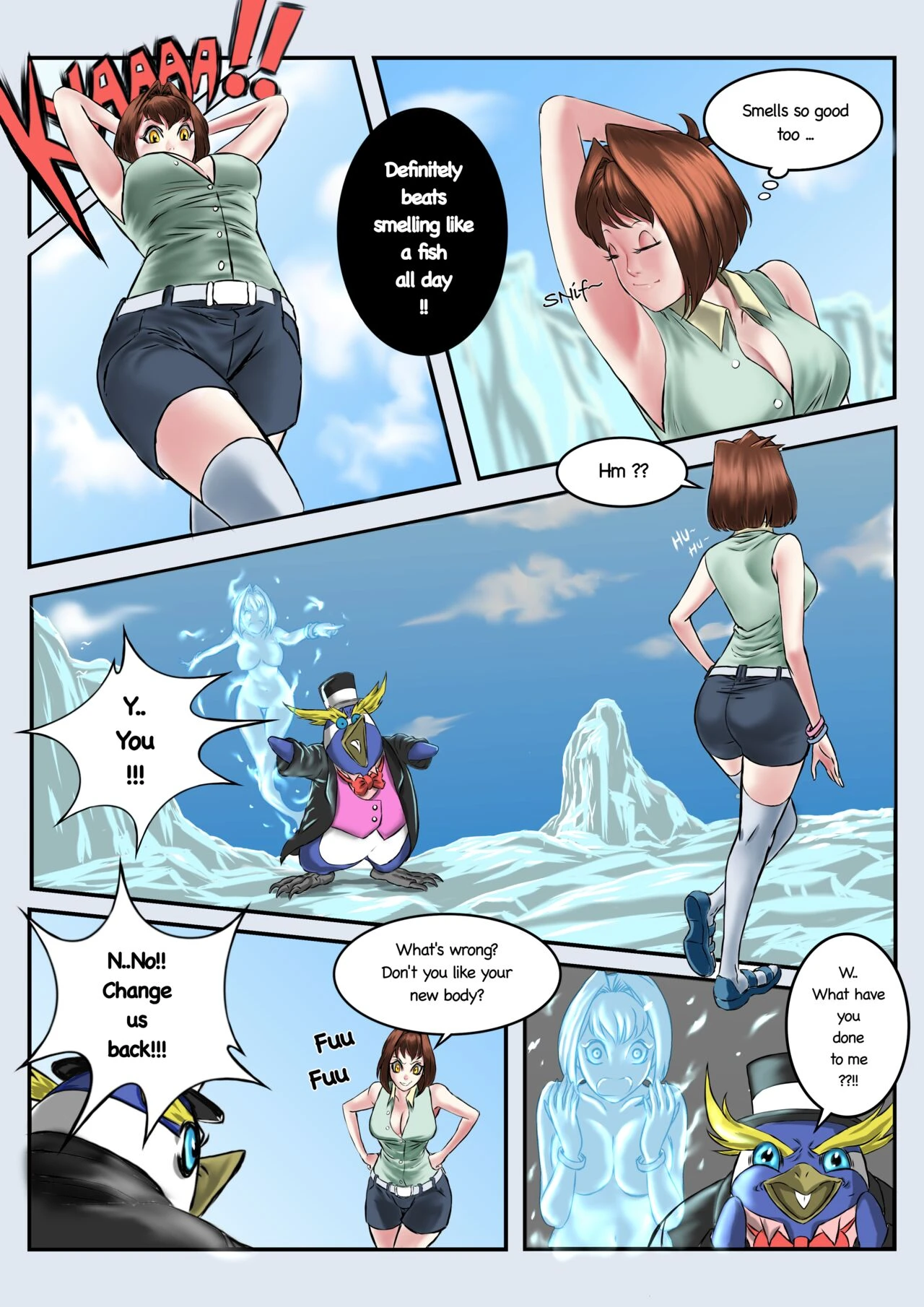 Ice Catch! porn comic picture 6