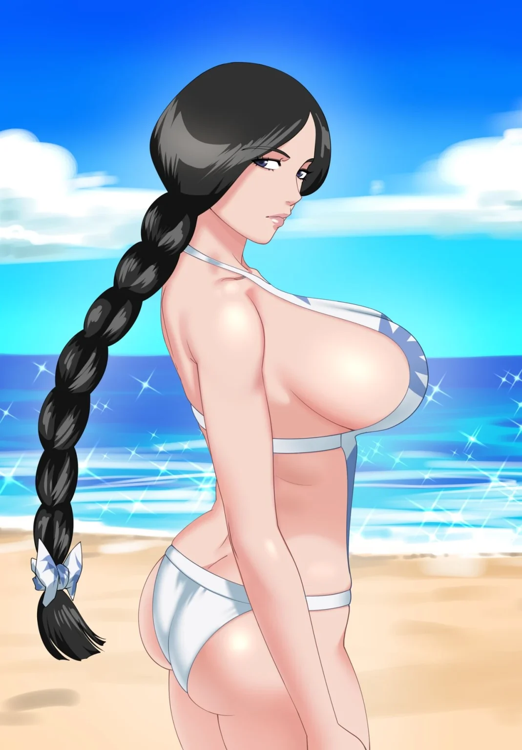 Ichigo x Unohana porn comic picture 1