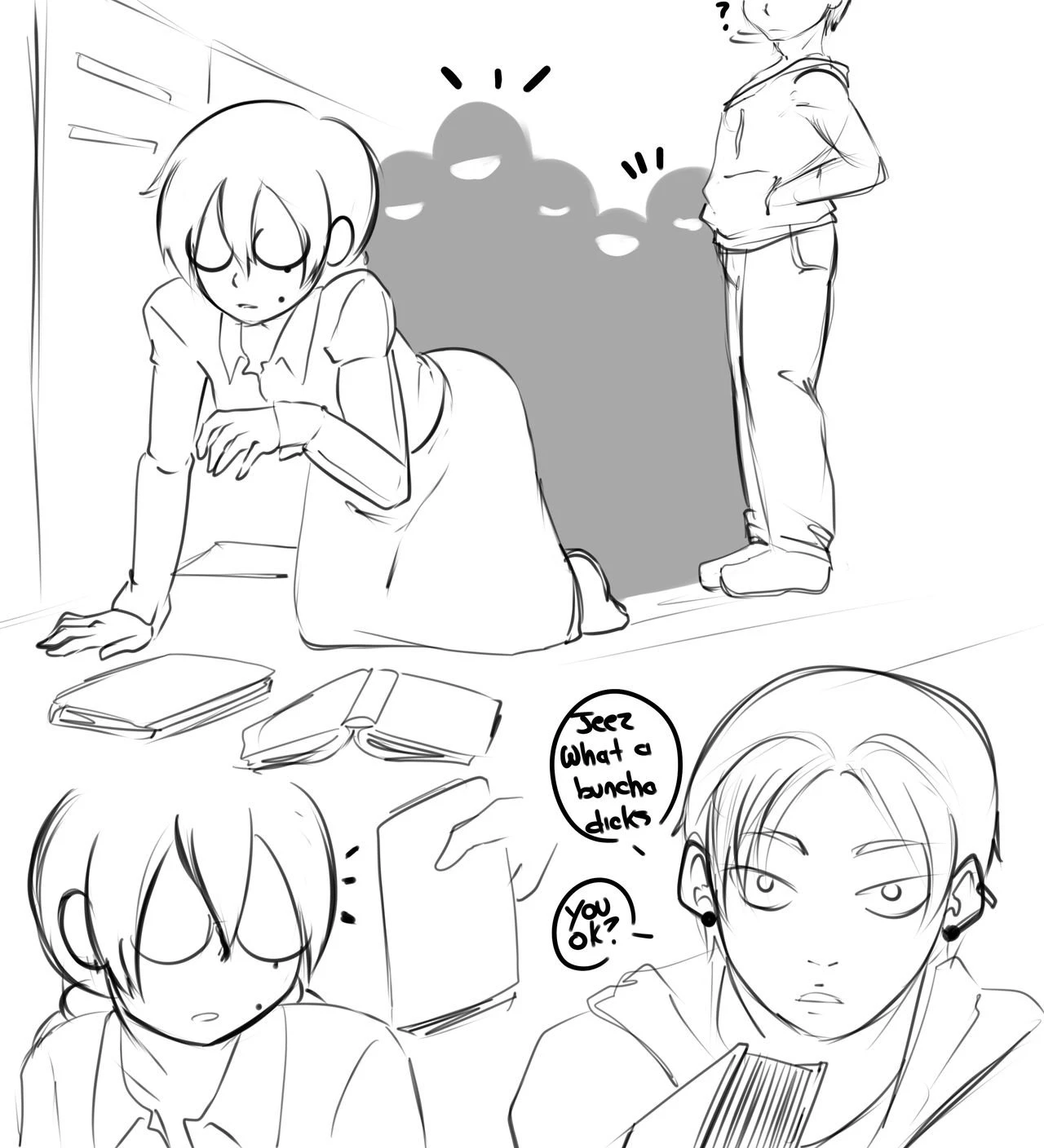 Ideal GF: Schoogirl Bullied GF porn comic picture 2