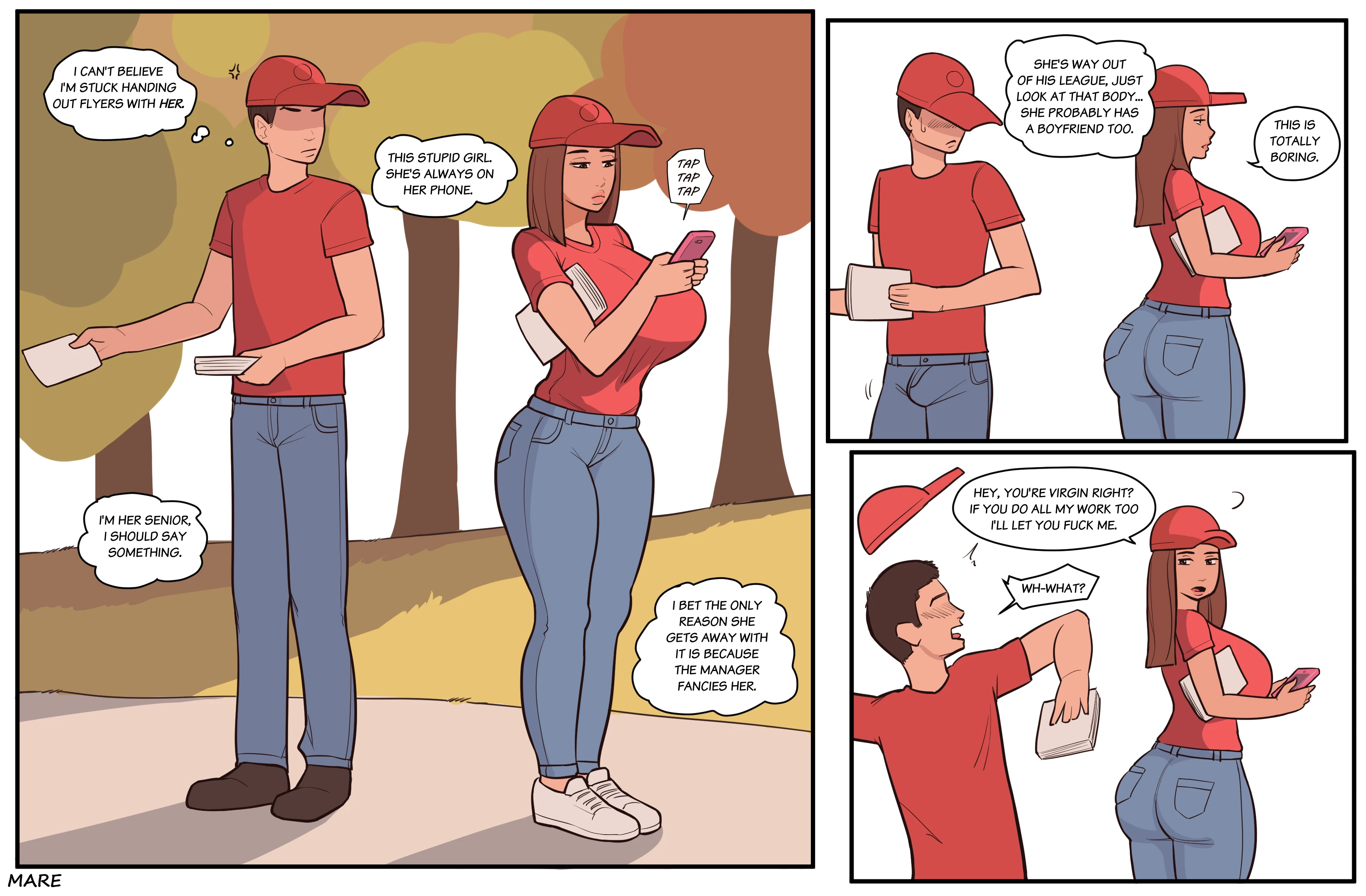 Ignore Sex porn comic picture 1