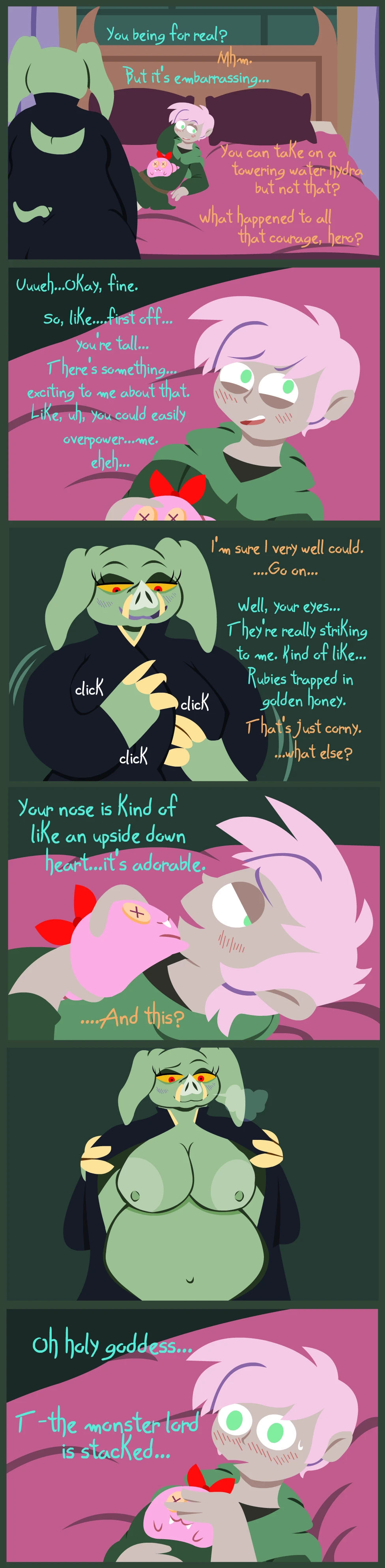 I'm in love with the monster lord?! porn comic picture 11