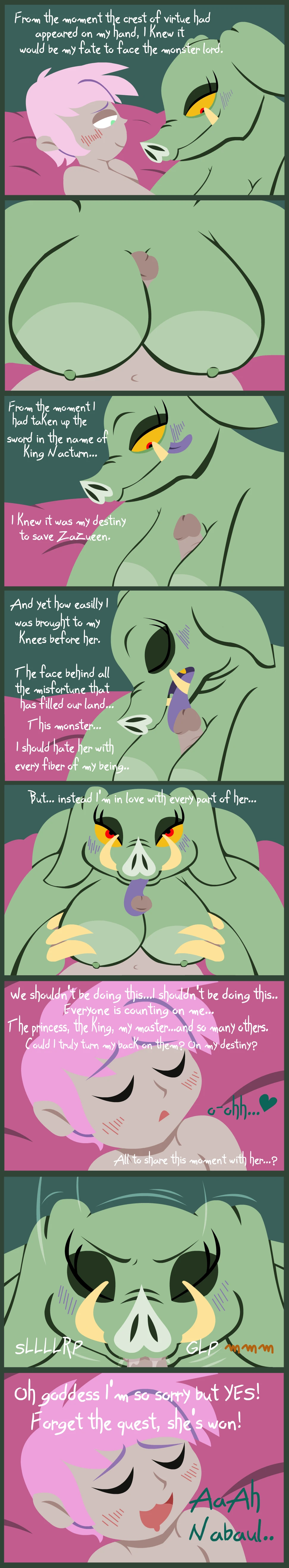 I'm in love with the monster lord?! porn comic picture 17