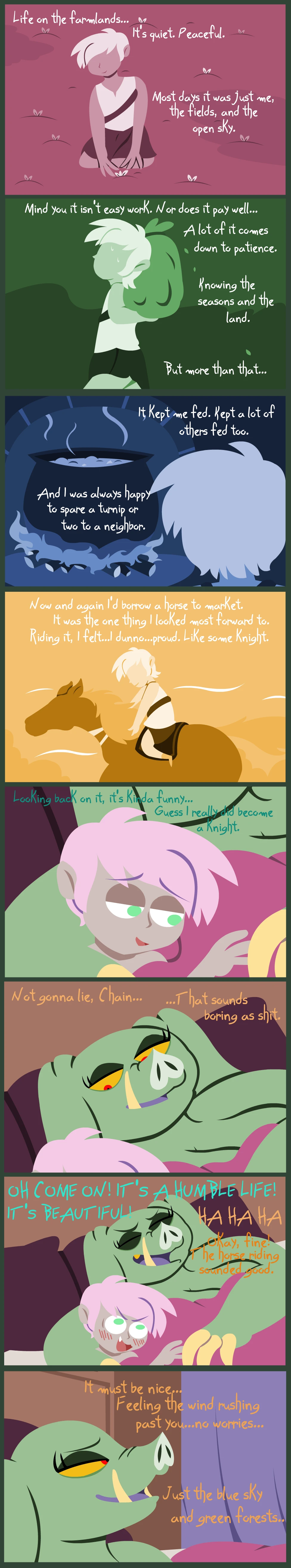 I'm in love with the monster lord?! porn comic picture 25