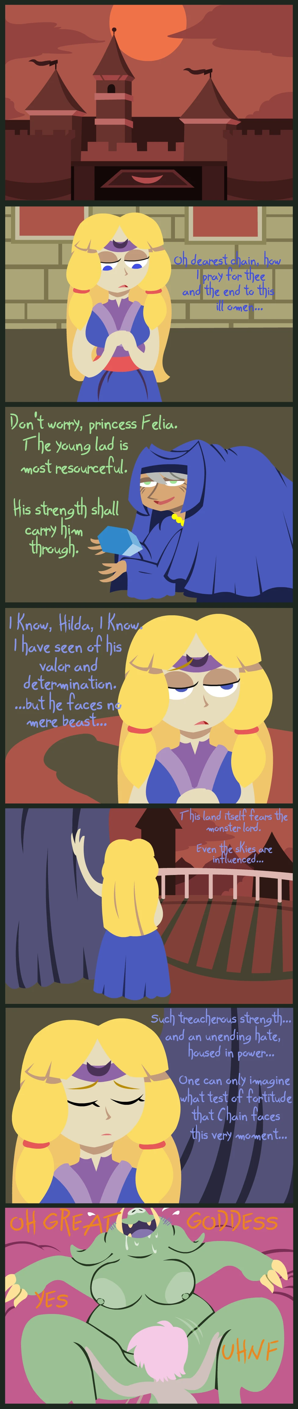 I'm in love with the monster lord?! porn comic picture 31