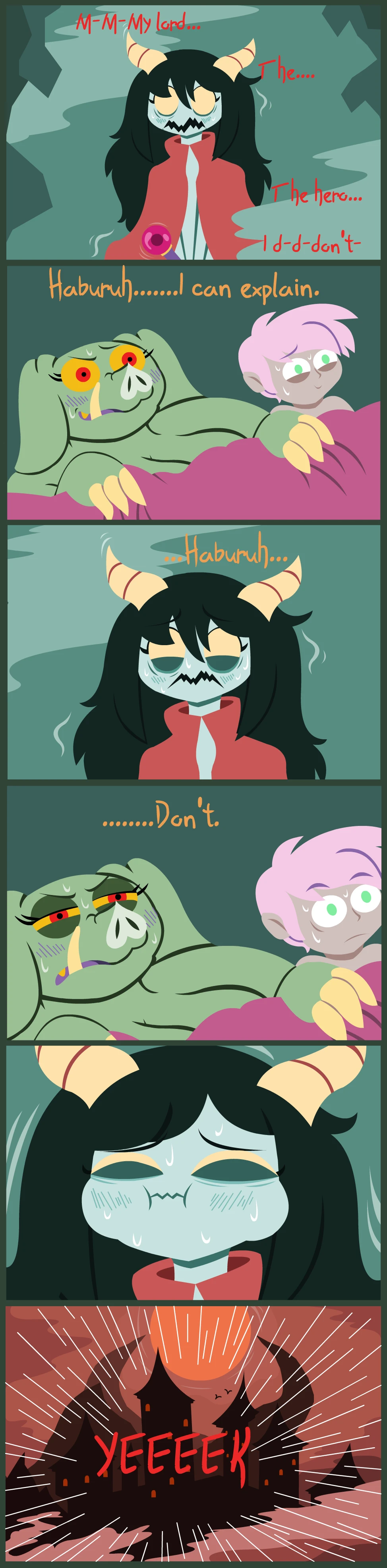 I'm in love with the monster lord?! porn comic picture 39