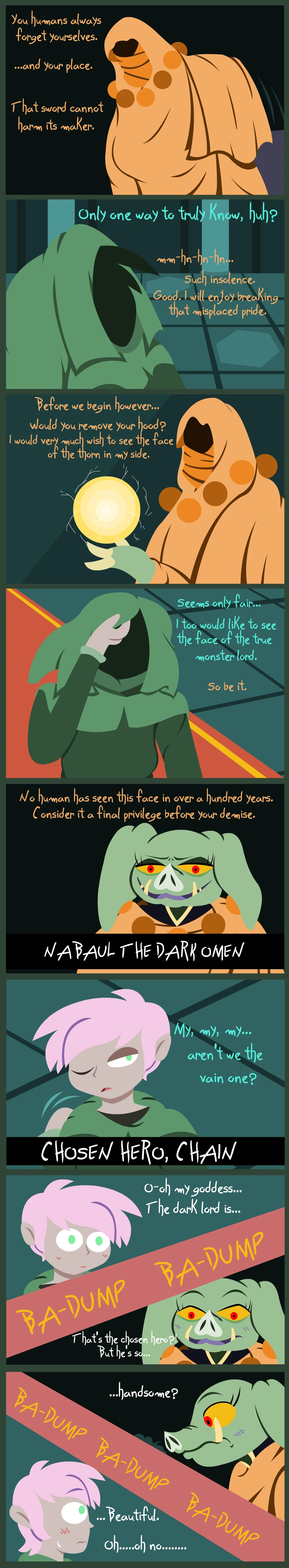 I'm in love with the monster lord?! porn comic picture 4