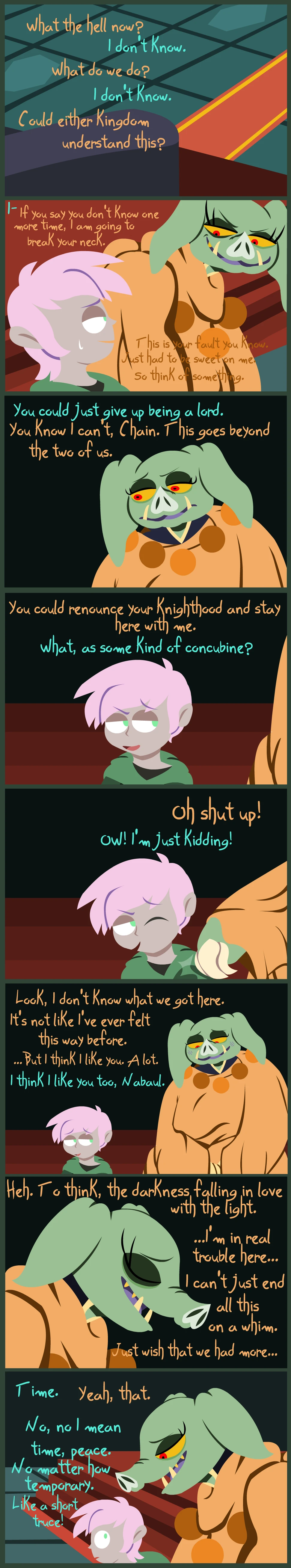 I'm in love with the monster lord?! porn comic picture 47