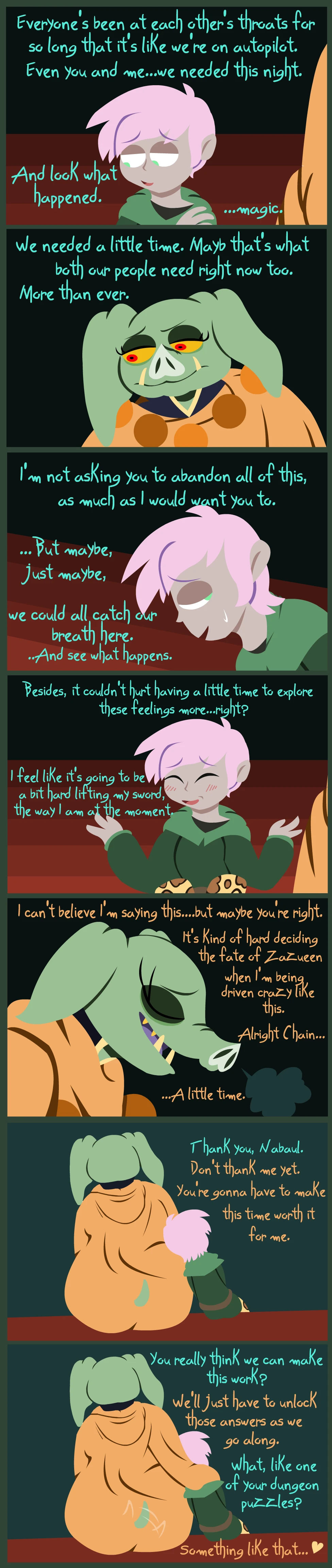 I'm in love with the monster lord?! porn comic picture 48