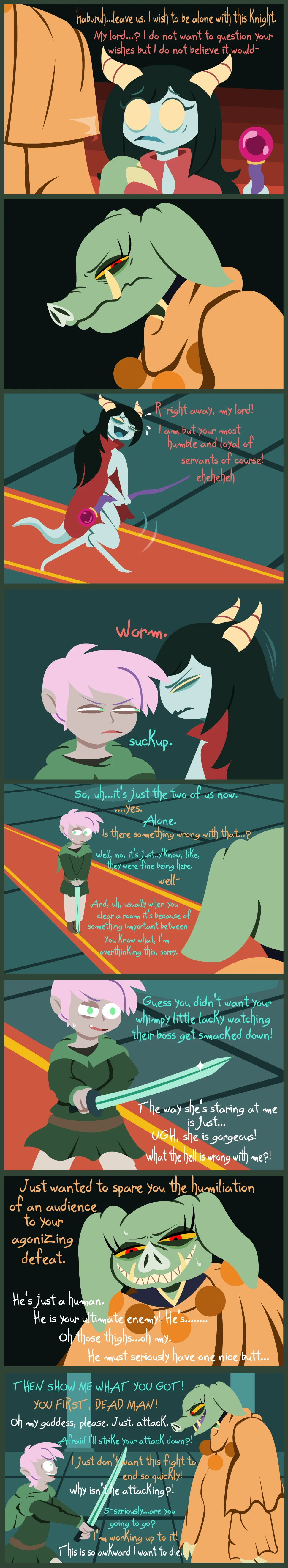 I'm in love with the monster lord?! porn comic picture 5