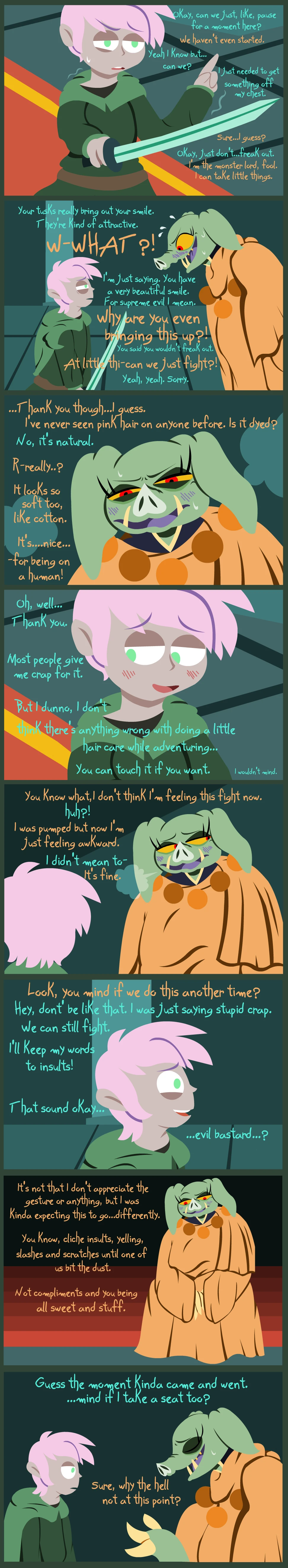 I'm in love with the monster lord?! porn comic picture 6