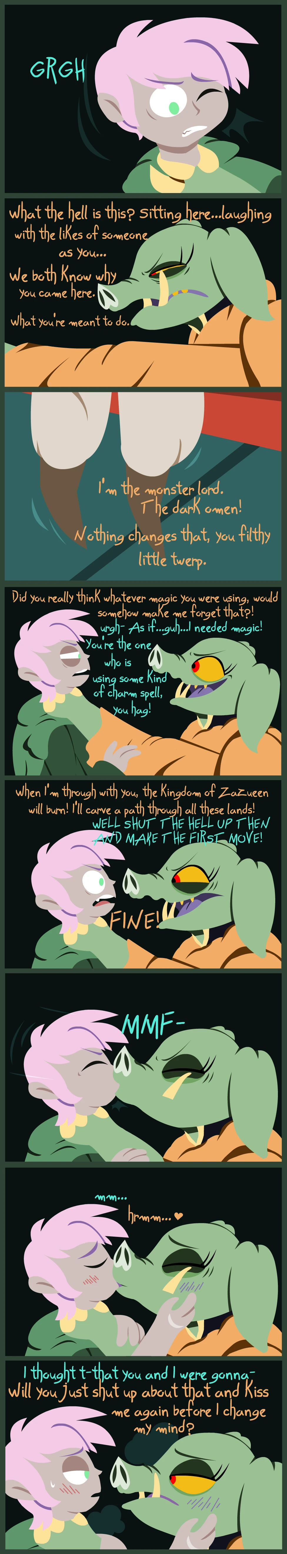 I'm in love with the monster lord?! porn comic picture 8