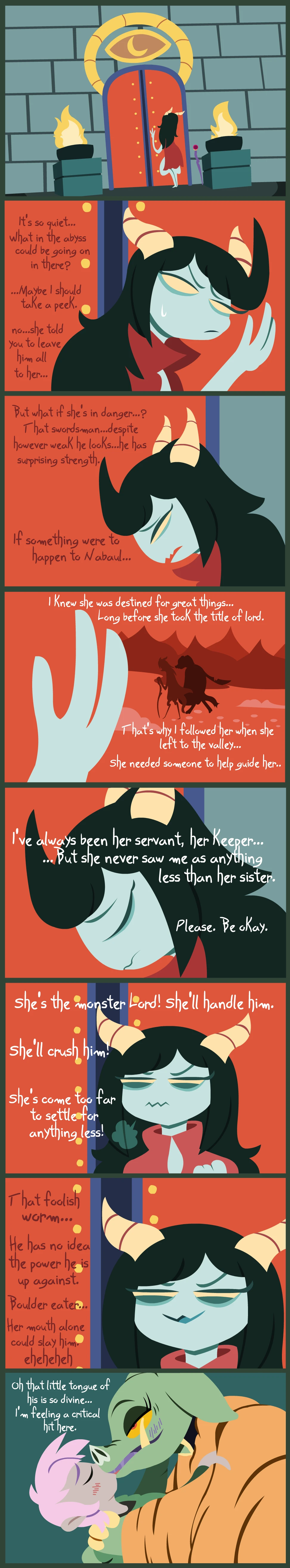 I'm in love with the monster lord?! porn comic picture 9