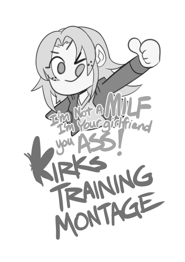 I'm Not A Milf I'm Your Girlfriend You Ass! + Kirk's Training Montage porn comic picture 29