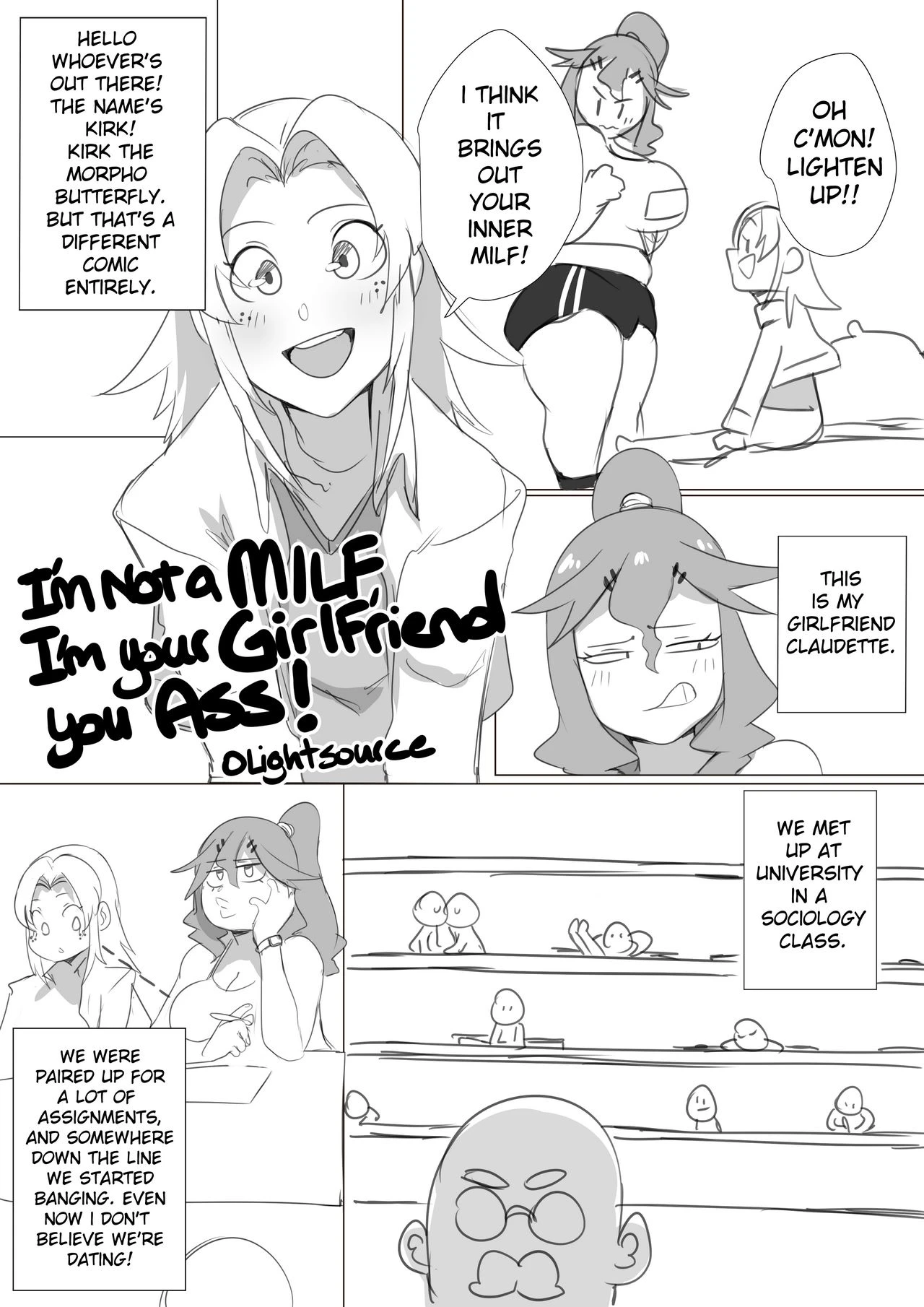 I'm Not A Milf I'm Your Girlfriend You Ass! + Kirk's Training Montage porn comic picture 3