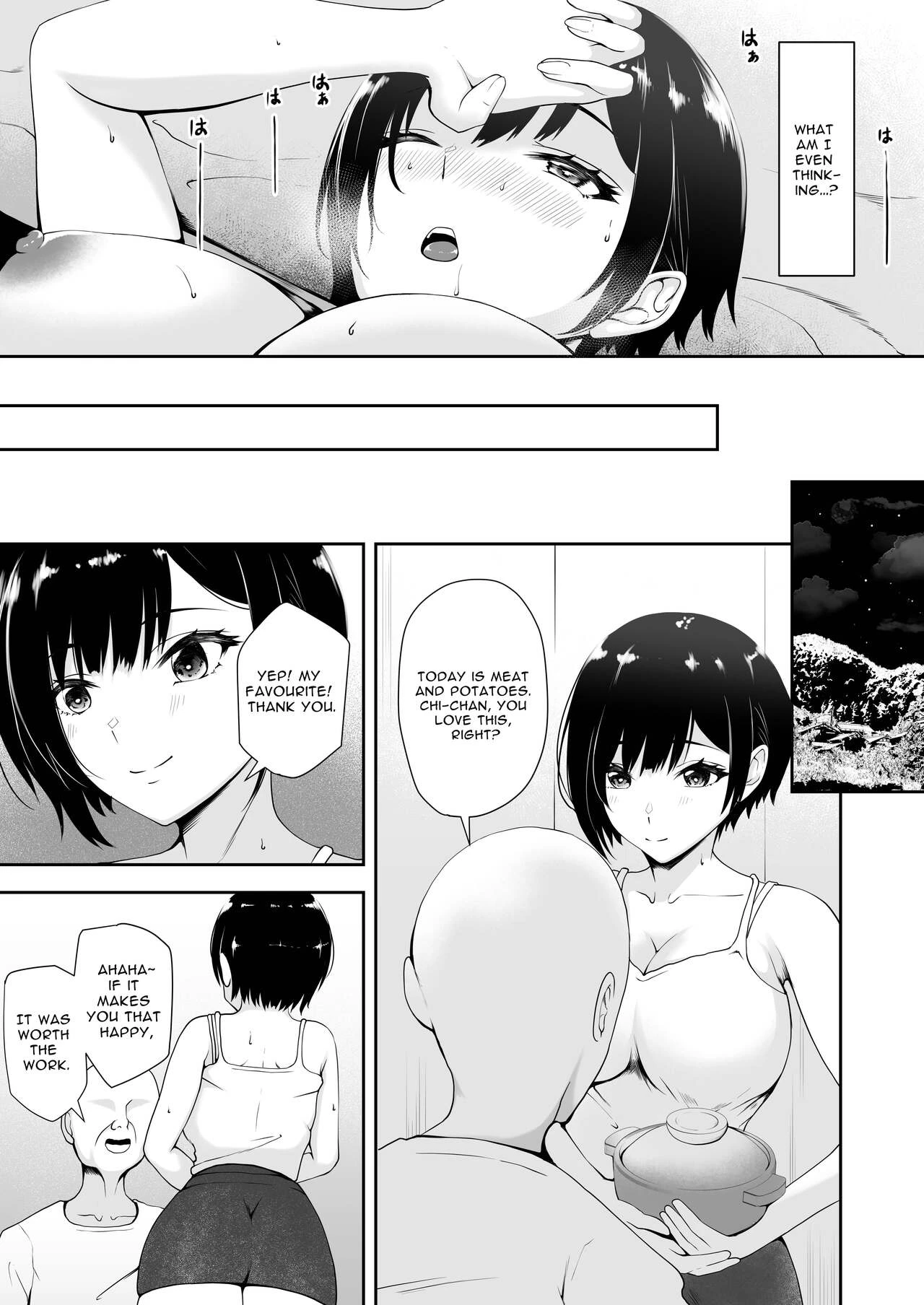 I'm the only girl in this village on the brink of population collapse - Genkai Shuuraku de Wakai Onna wa Watashi dake porn comic picture 13