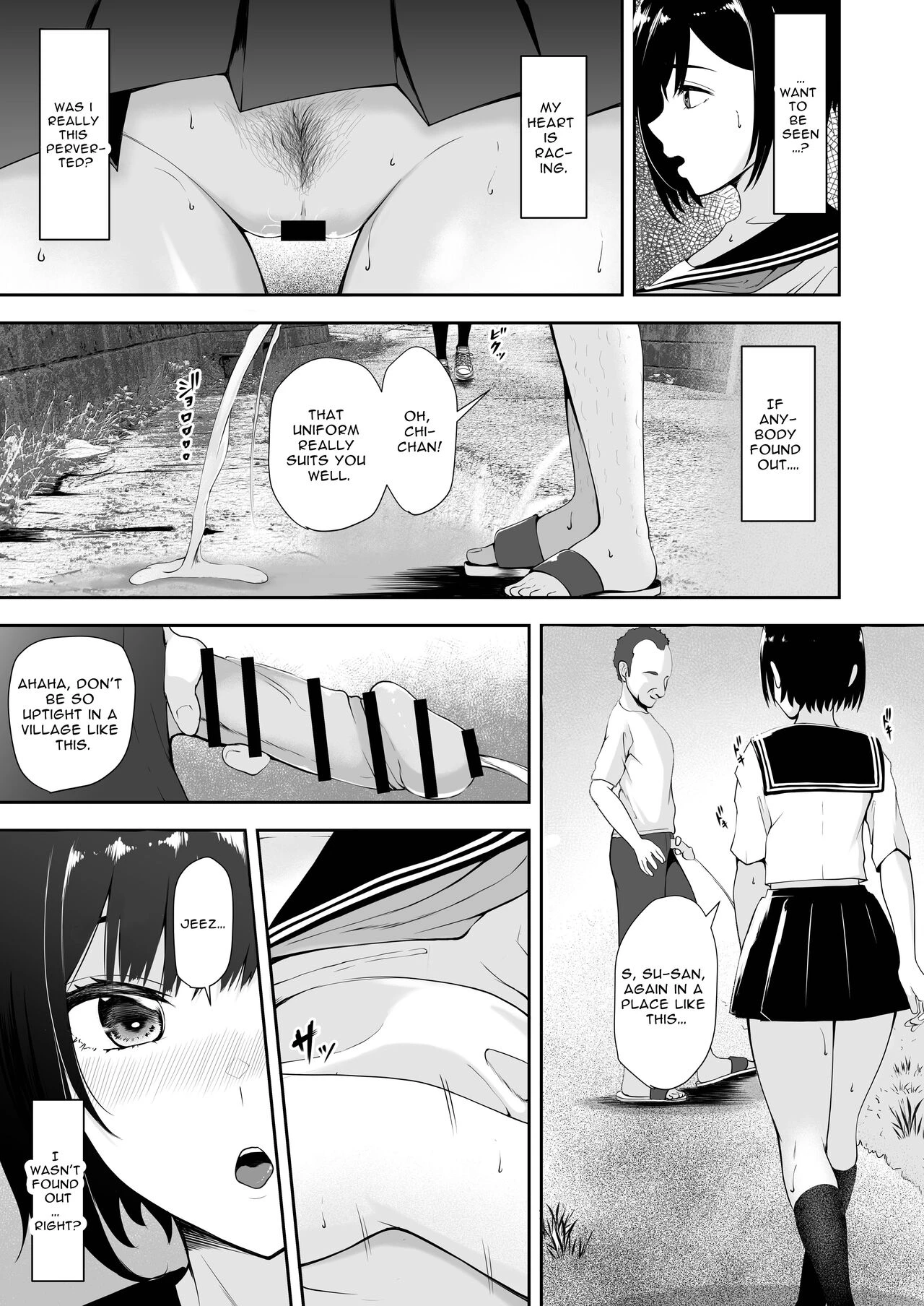 I'm the only girl in this village on the brink of population collapse - Genkai Shuuraku de Wakai Onna wa Watashi dake porn comic picture 17
