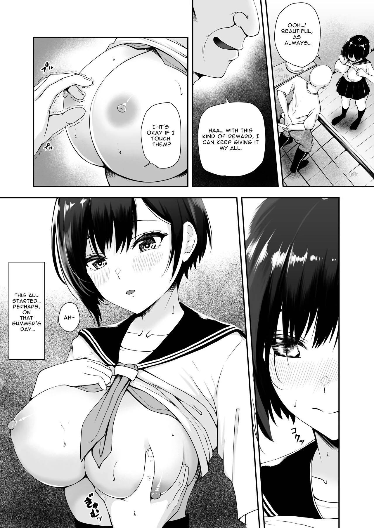 I'm the only girl in this village on the brink of population collapse - Genkai Shuuraku de Wakai Onna wa Watashi dake porn comic picture 5