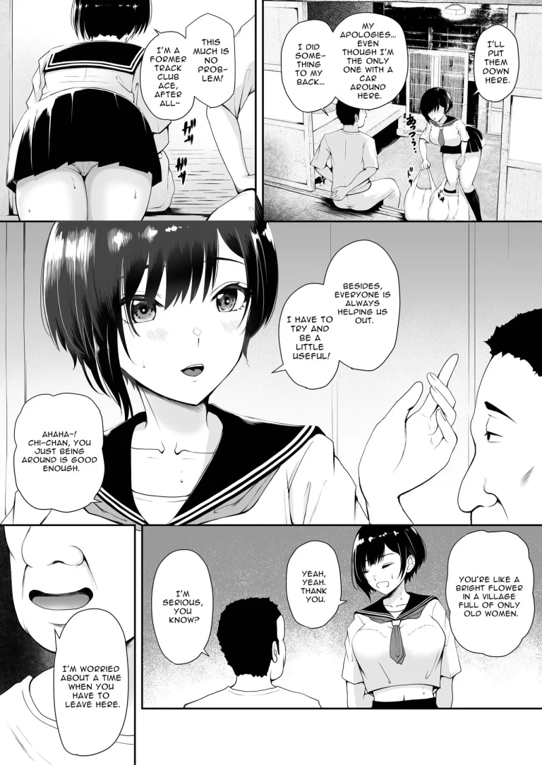 I'm the only girl in this village on the brink of population collapse - Genkai Shuuraku de Wakai Onna wa Watashi dake porn comic picture 7
