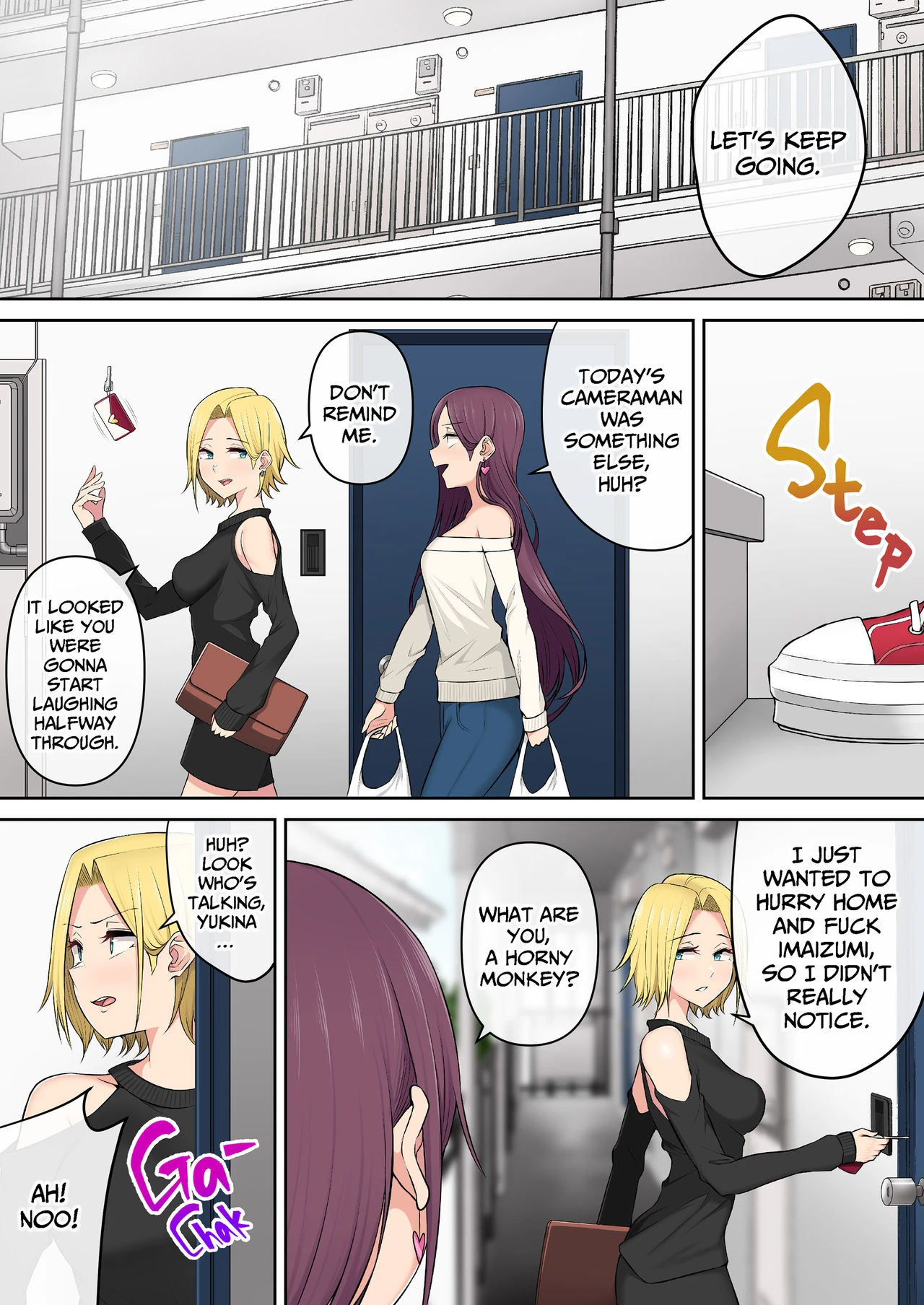 Imaizumi Brings all the Gyarus To His House 3 porn comic picture 24