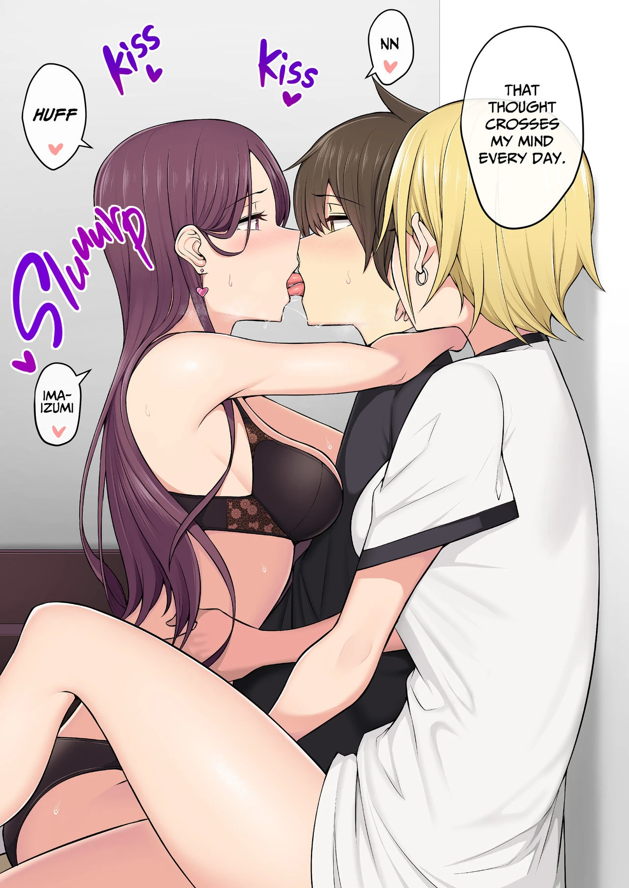 Imaizumi Brings all the Gyarus To His House 3 porn comic picture 3