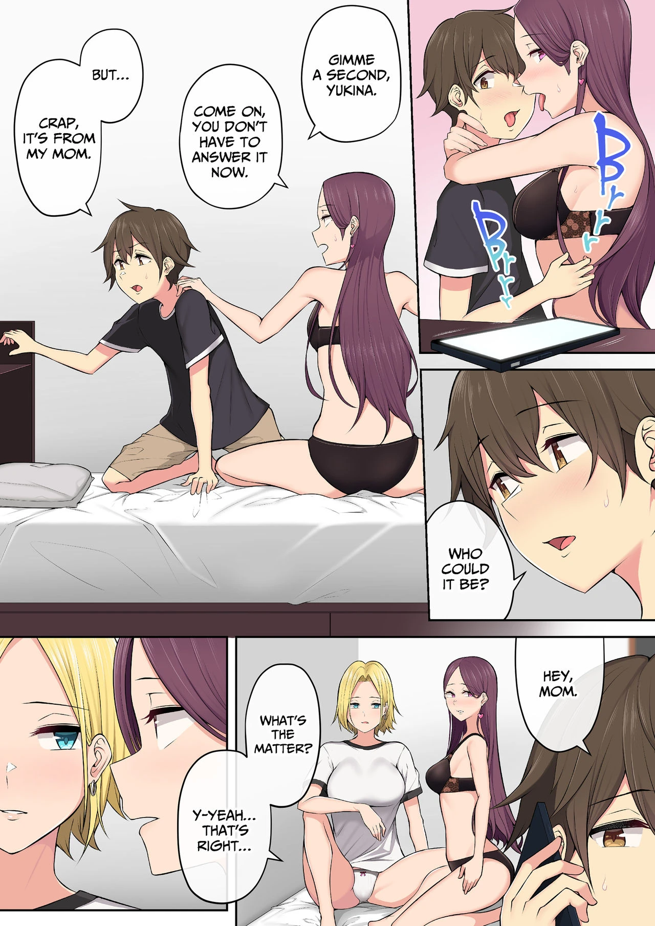 Imaizumi Brings all the Gyarus To His House 3 porn comic picture 5
