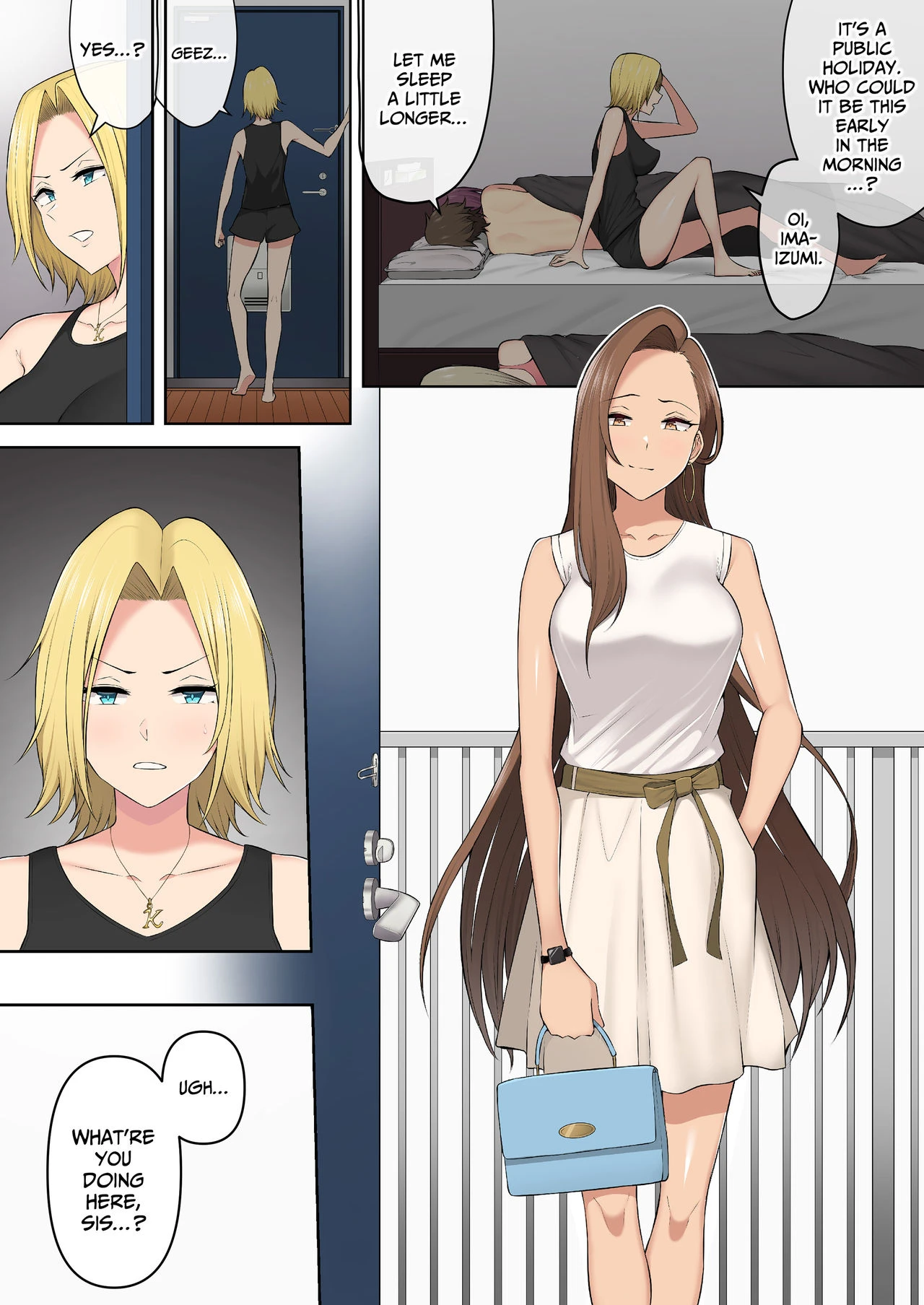 Imaizumi Brings all the Gyarus To His House 3 porn comic picture 69