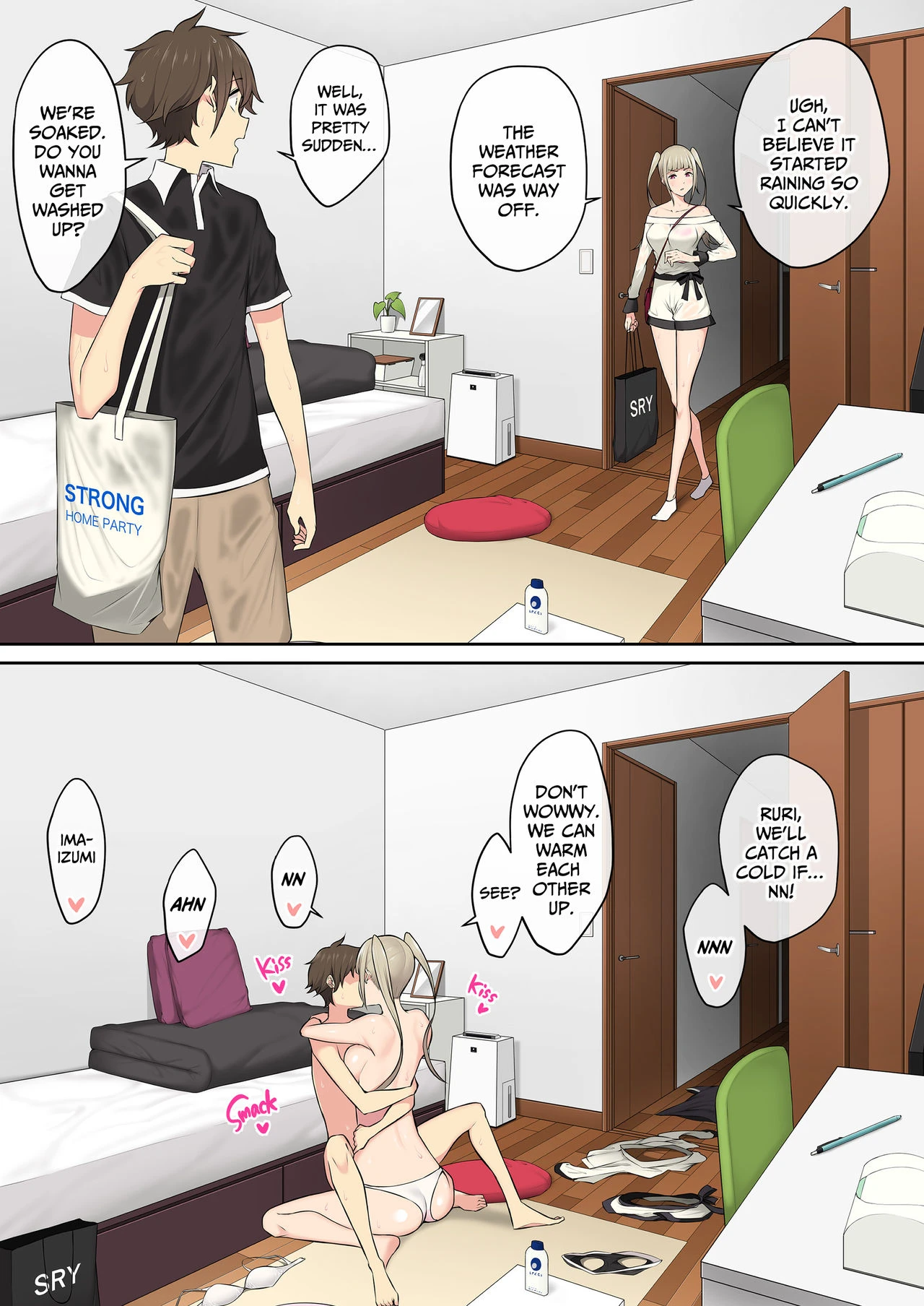 Imaizumi Brings all the Gyarus To His House 3 porn comic picture 71