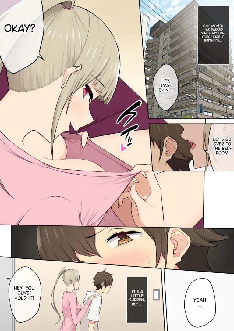 Imaizumi Brings all the Gyarus To His House 4 porn comic picture 2