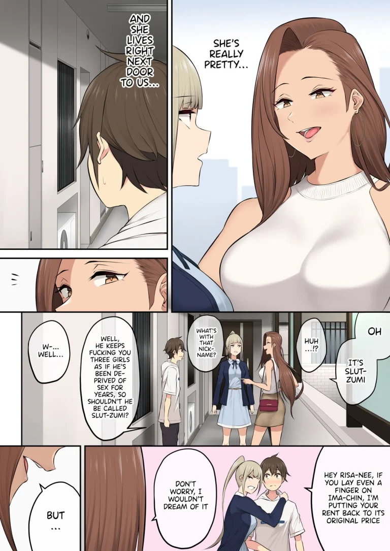 Imaizumi Brings all the Gyarus To His House 4 porn comic picture 28
