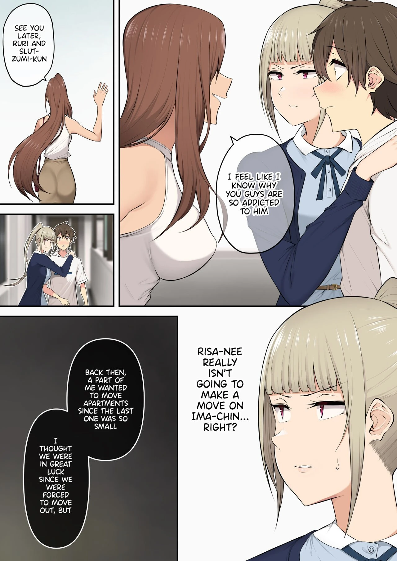 Imaizumi Brings all the Gyarus To His House 4 porn comic picture 29