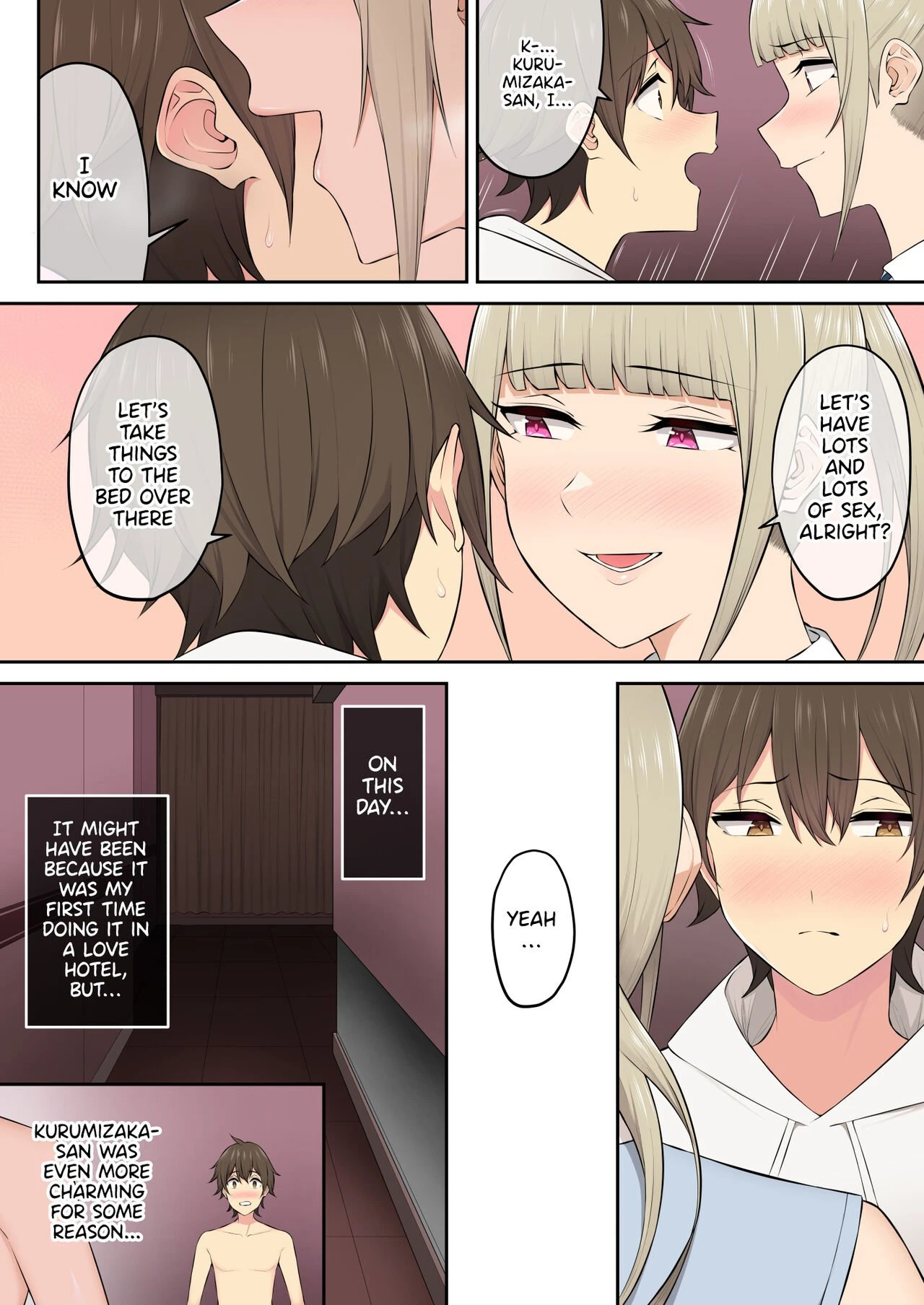 Imaizumi Brings all the Gyarus To His House 4 porn comic picture 32