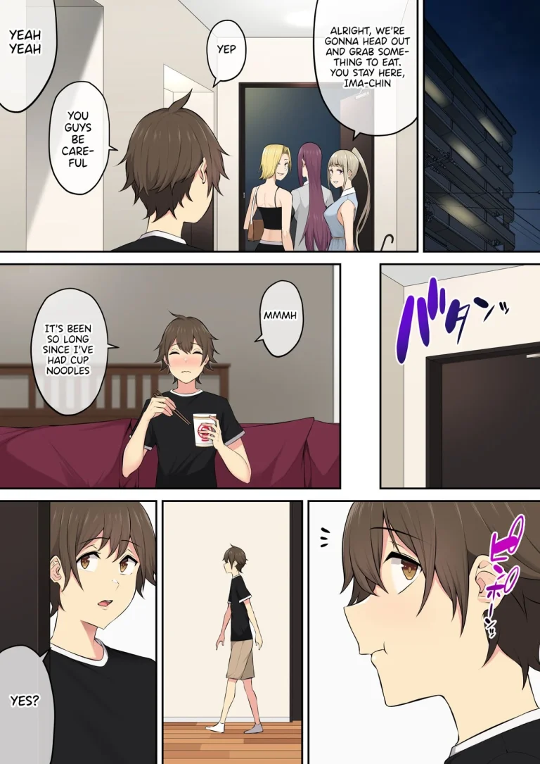 Imaizumi Brings all the Gyarus To His House 4 porn comic picture 42
