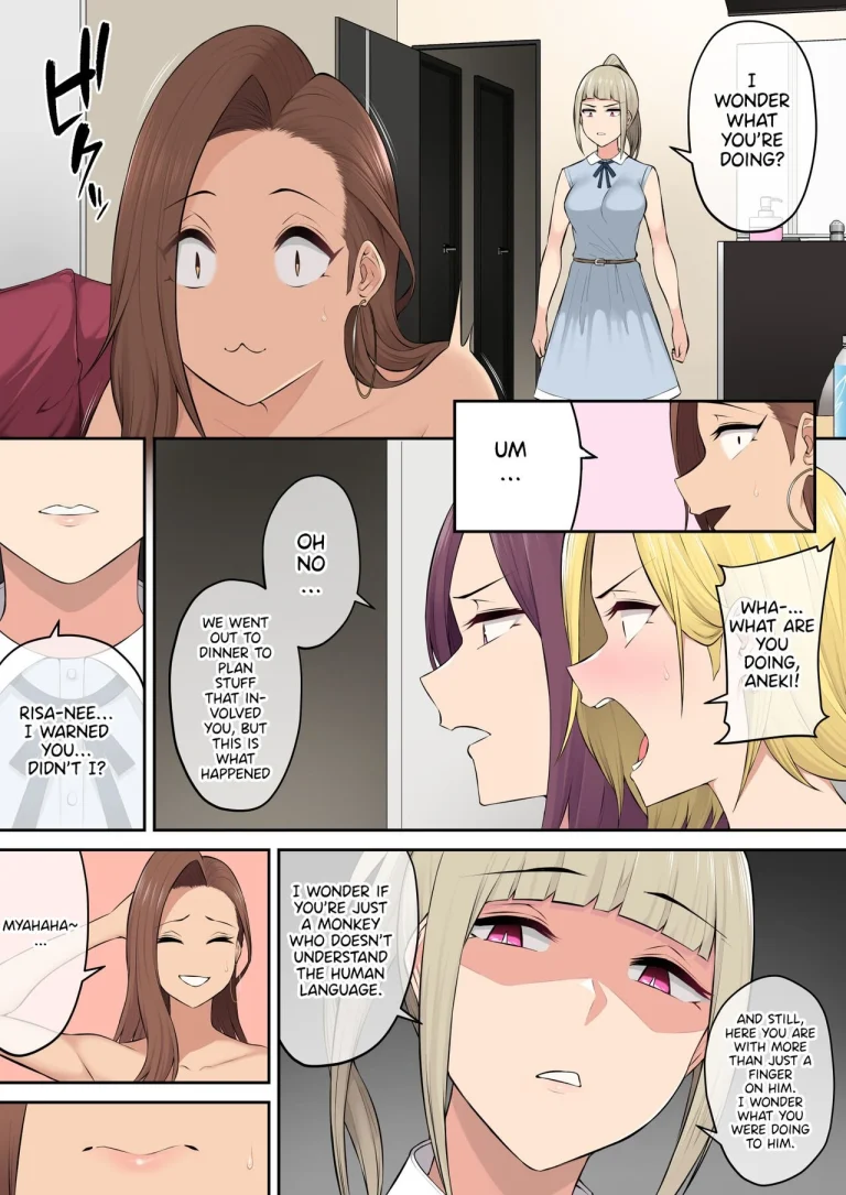 Imaizumi Brings all the Gyarus To His House 4 porn comic picture 59