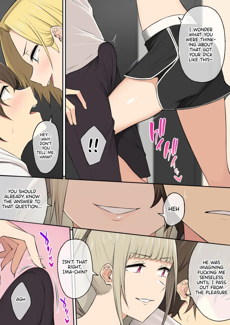 Imaizumi Brings all the Gyarus To His House 4 porn comic picture 7