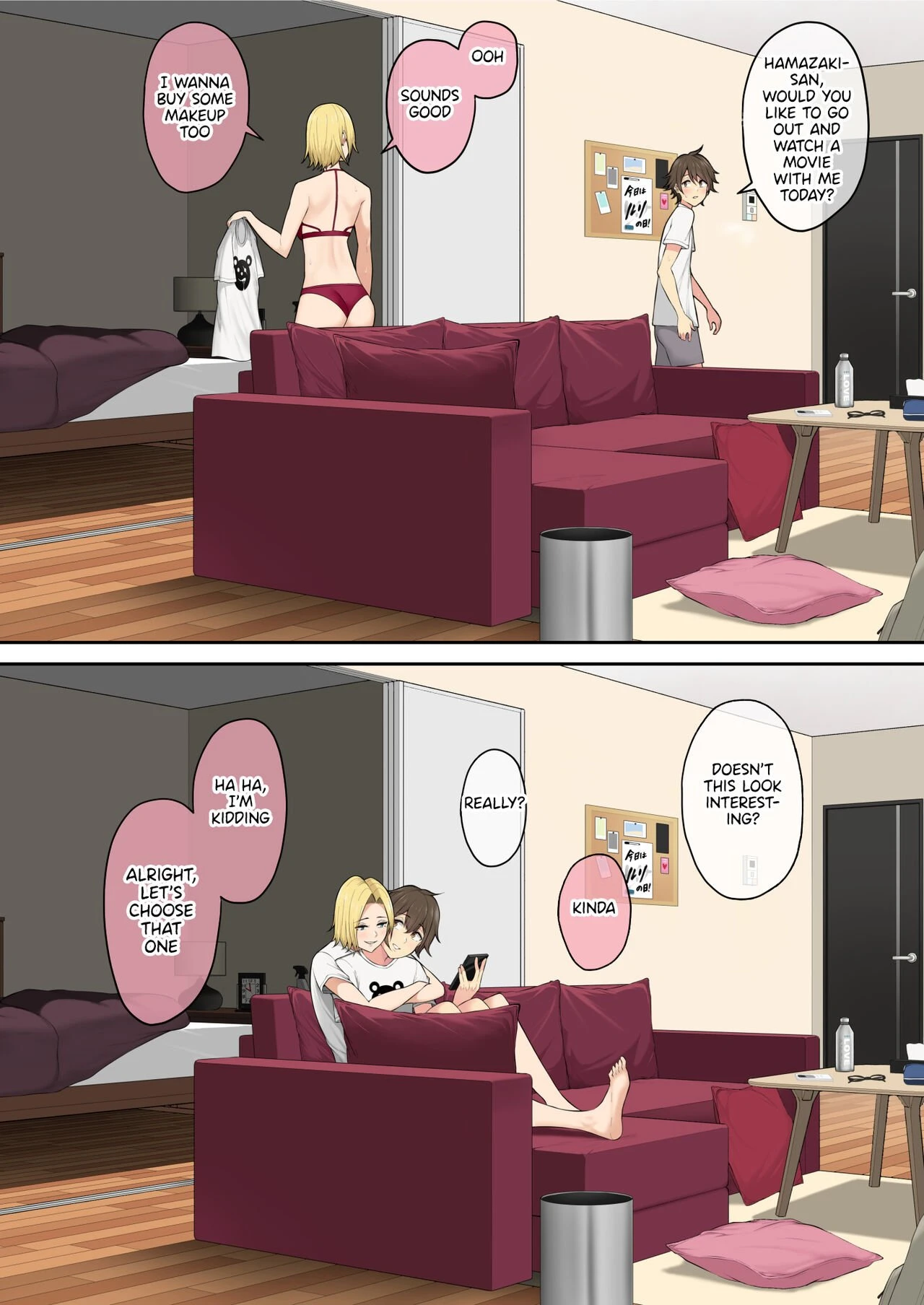 Imaizumi Brings all the Gyarus To His House 4 porn comic picture 79