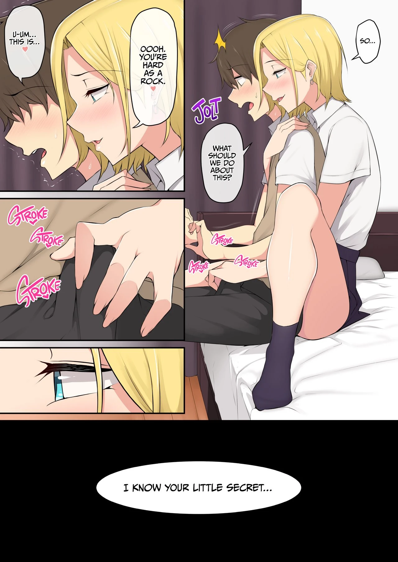 IMAIZUMI BRINGS ALL THE GYARUS TO HIS HOUSE porn comic picture 12