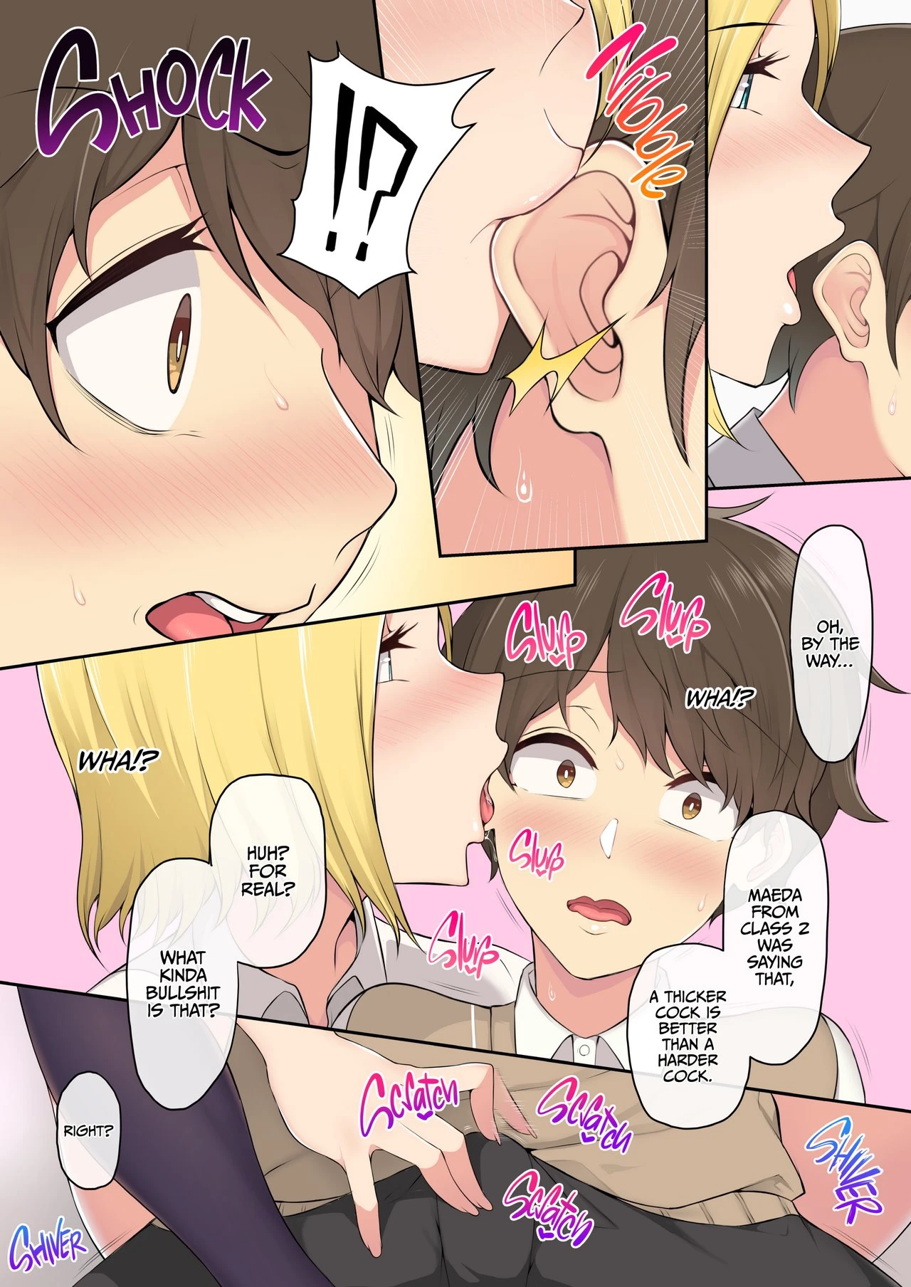 IMAIZUMI BRINGS ALL THE GYARUS TO HIS HOUSE porn comic picture 7