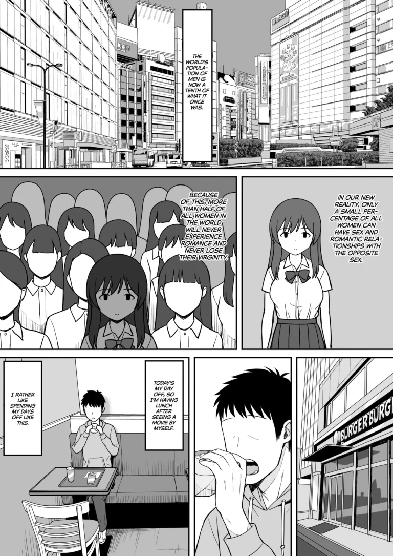 In a World with Fewer Men, More Pussy for Me 2 porn comic picture 2