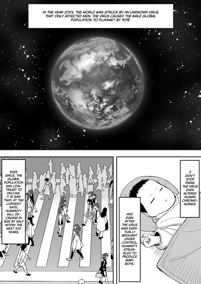 In a World with Fewer Men, More Pussy for Me porn comic picture 2