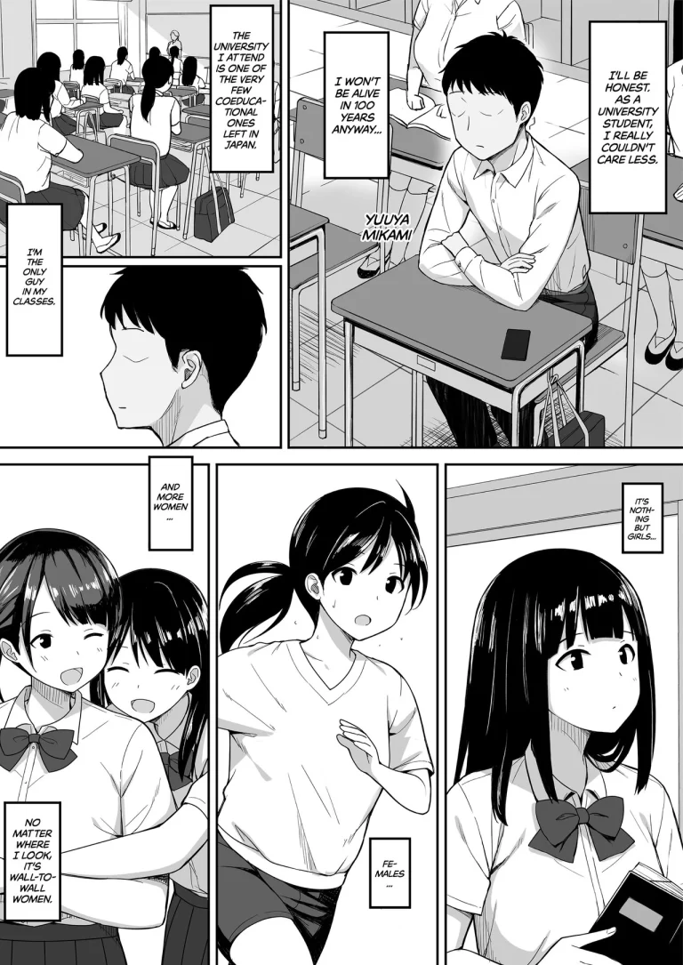 In a World with Fewer Men, More Pussy for Me porn comic picture 3
