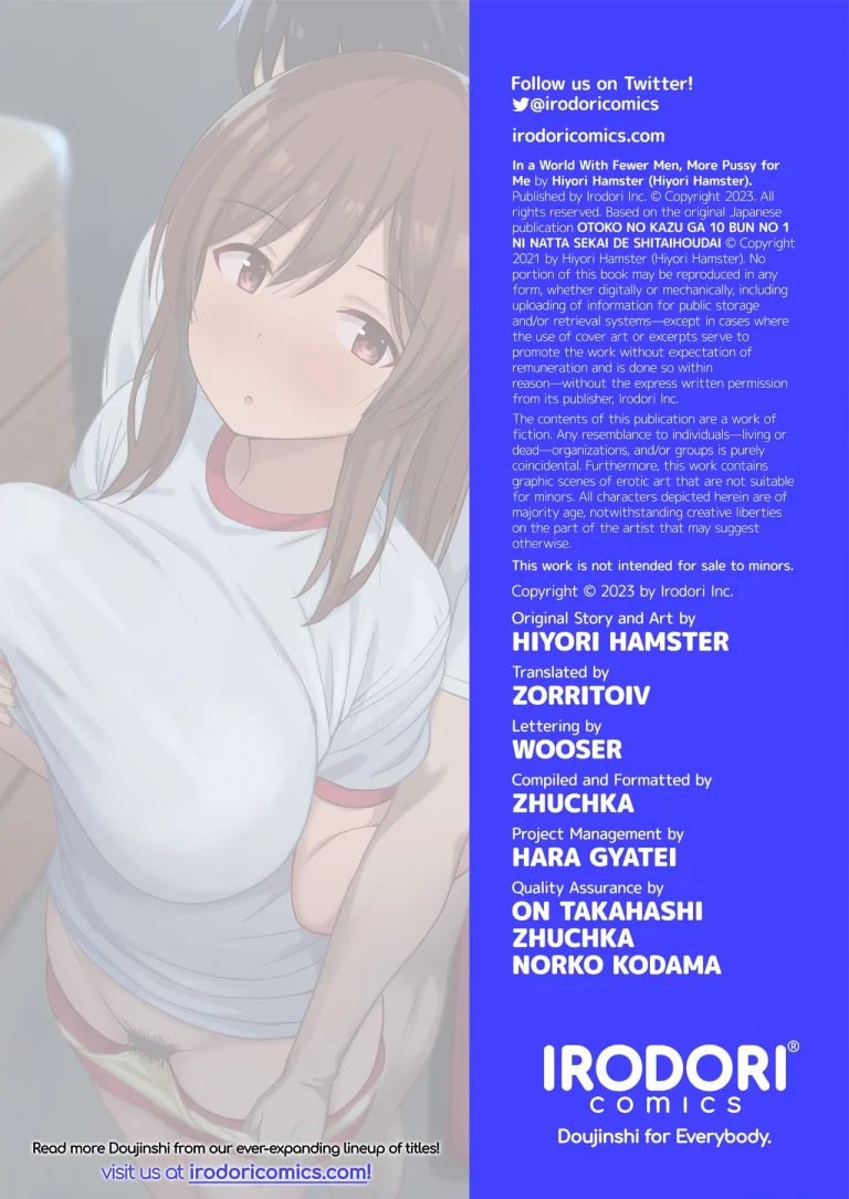 In a World with Fewer Men, More Pussy for Me porn comic picture 37
