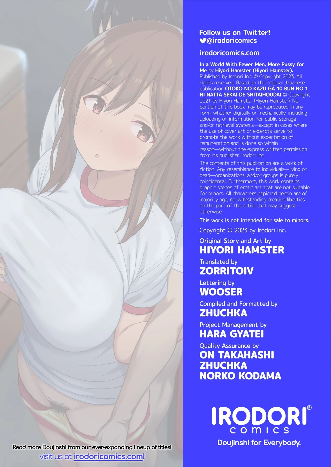 In a World with Fewer Men, More Pussy for Me porn comic picture 37