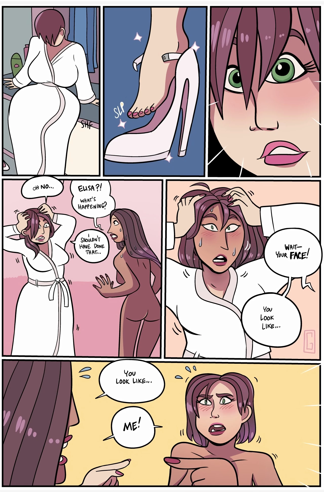 In her shoes 2 porn comic picture 12