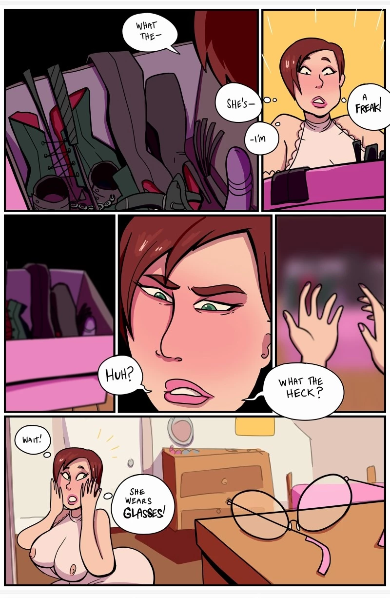 IN HER SHOES porn comic picture 14