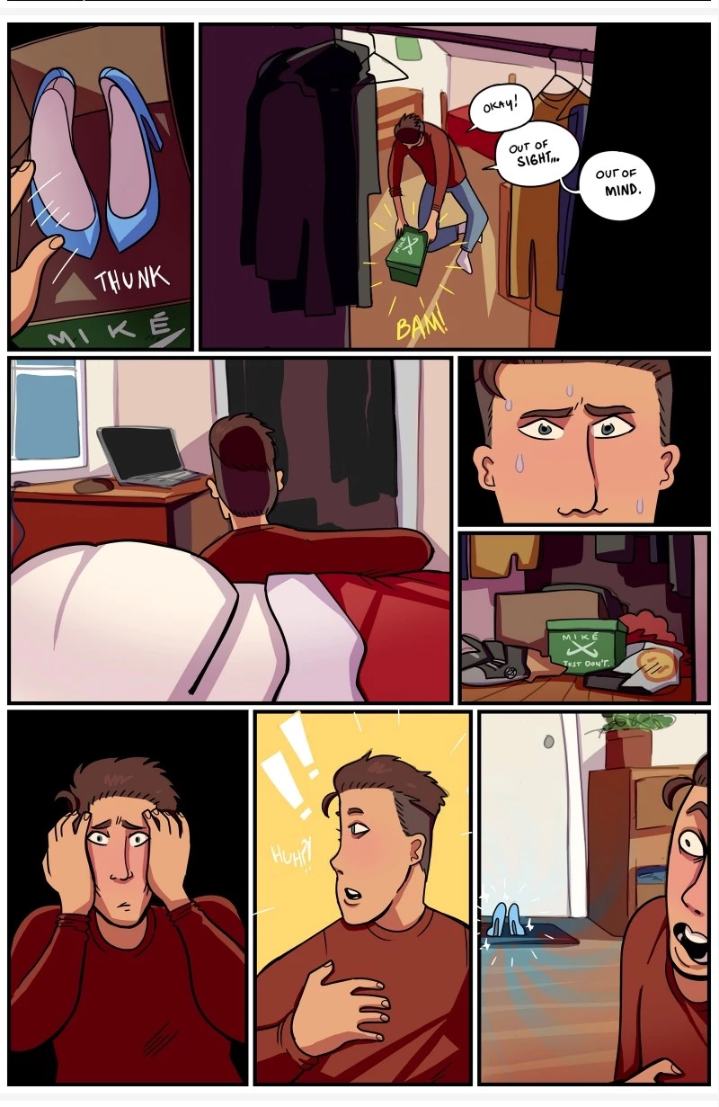 IN HER SHOES porn comic picture 4