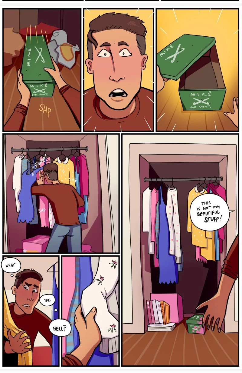 IN HER SHOES porn comic picture 5