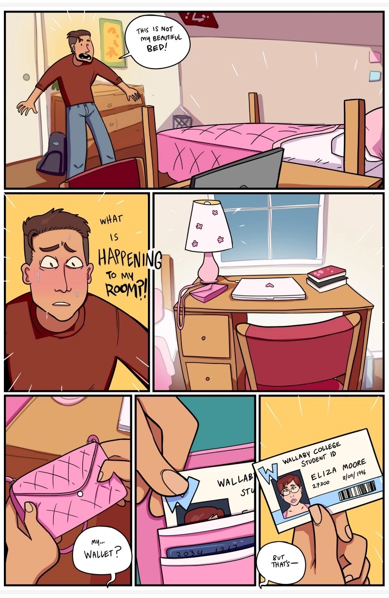 IN HER SHOES porn comic picture 6