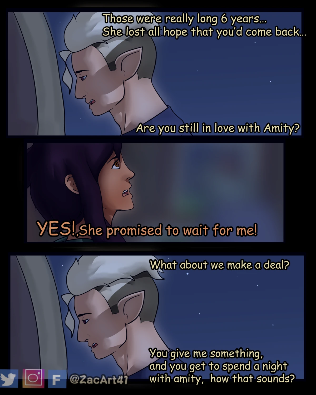 IN MY ABSENCE porn comic picture 39