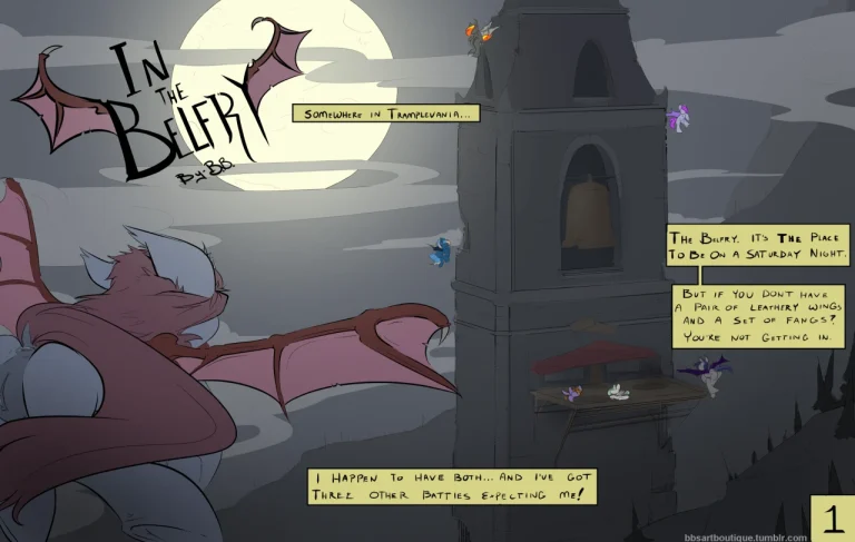 In the belfry porn comic picture 1