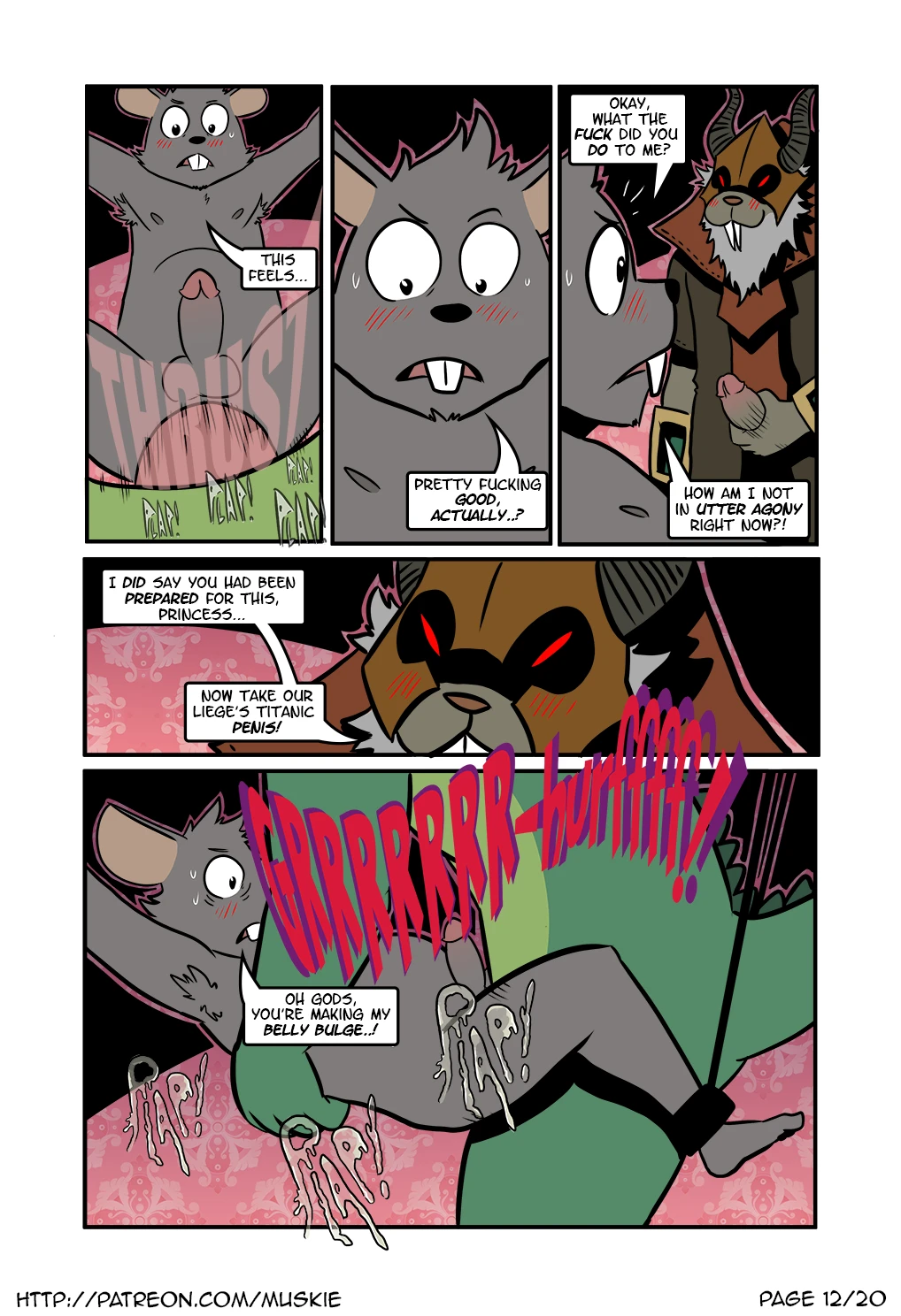 In the King's Clutches porn comic picture 12